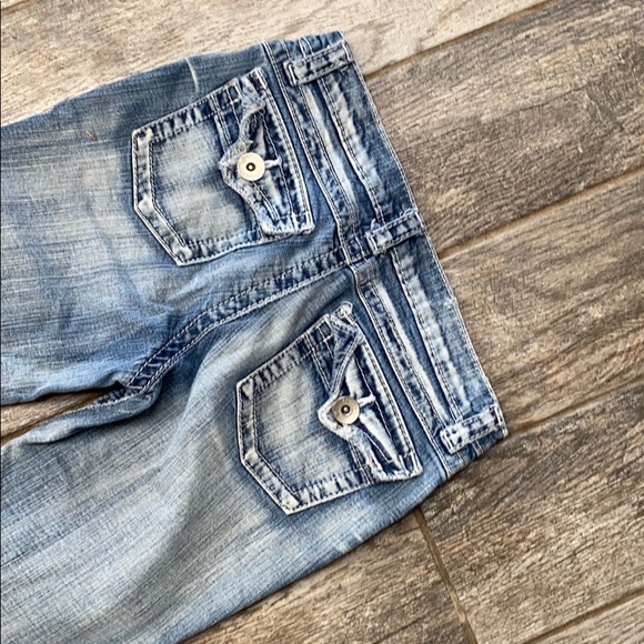 Funky czo jeans distressed size 9 boot cut - Picture 4 of 7